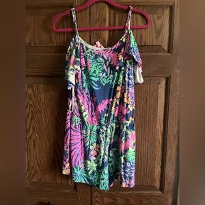 lilly pulitzer shorts romper